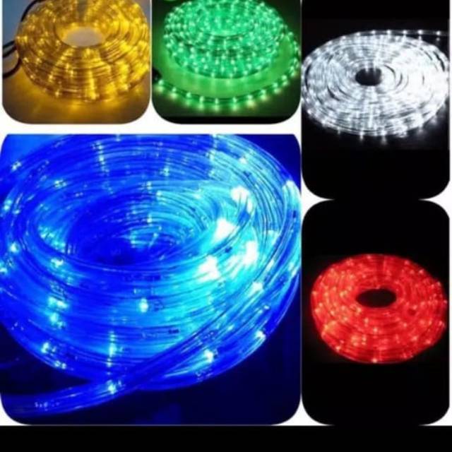 Led Strip Lampu Selang Bulat Led Paket 10Meter + controller