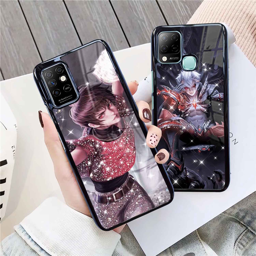 [NT16] Case Glossy Infinix Note 7 | 8 | 10 | 10 PRO | 10PRO NFC | Smart 4 5 6 | HOT 10  10S | Casing