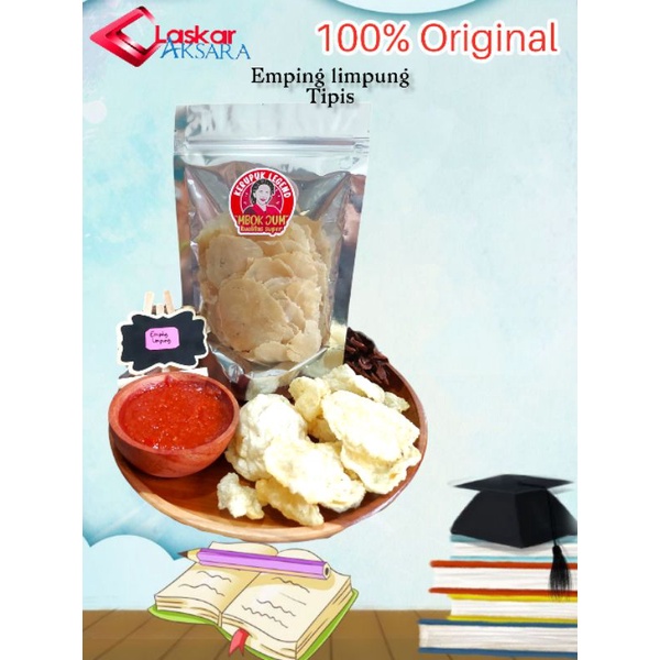 

Kerupuk Mentah Kerupuk Emping Limpung Tipis - Krupuk // Premium