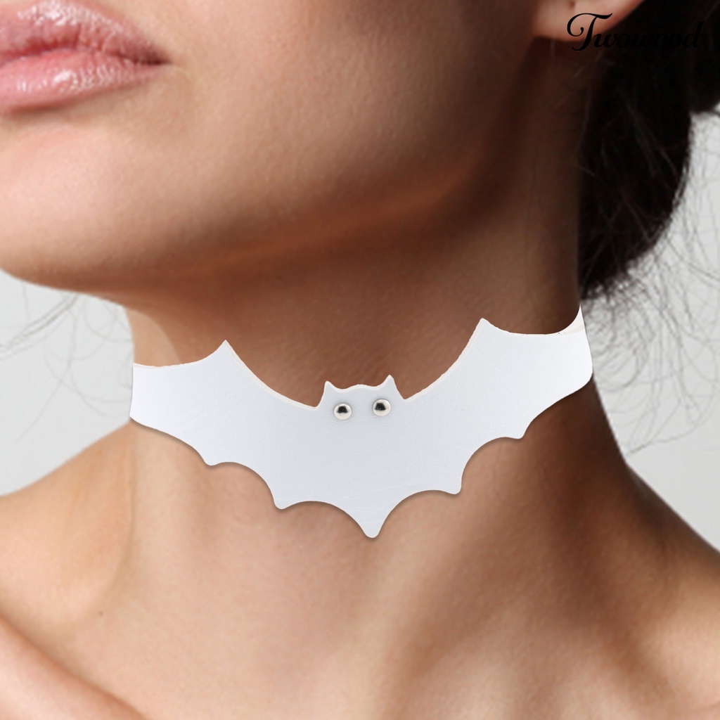 Kalung Choker Bahan Stainless Steel Gaya Punk Untuk Wanita