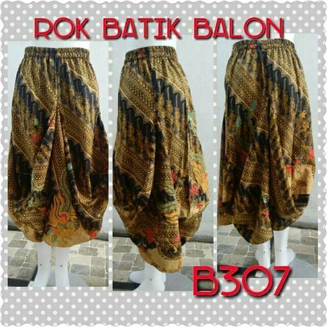 Rok batik Balon new model murah bagus