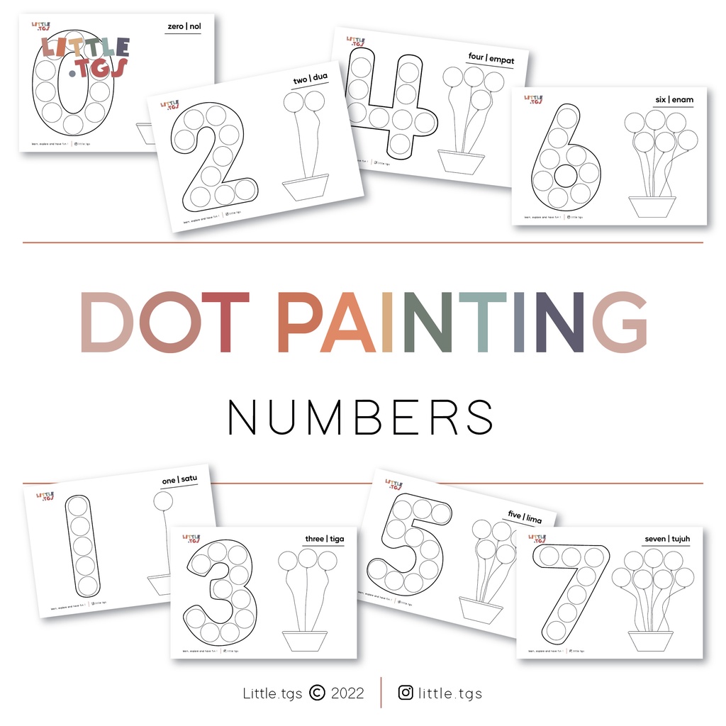 

DOT PAINTING (NUMBERS)