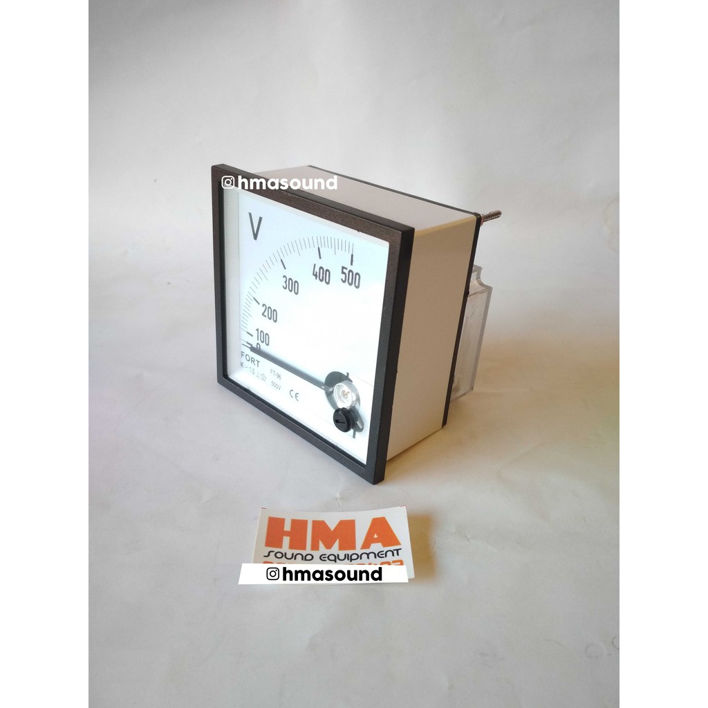 Volt Meter Voltmeter 500V Analog Fort