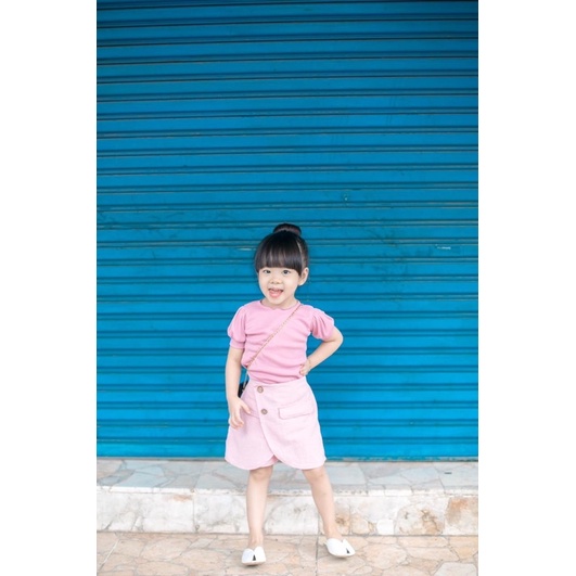 MASSIE Skort Set Anak 1-5th / Setelan Rok Anak