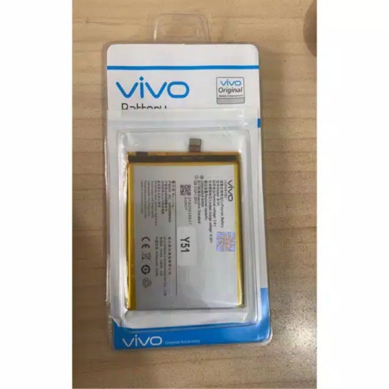 BATERAI BATTERY BATRE VIVO Y51 / Y51A / Y51L / B-95 ORIGINAL