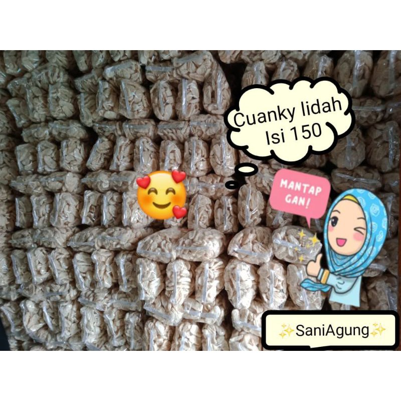 

Cuanki lidah isi 150