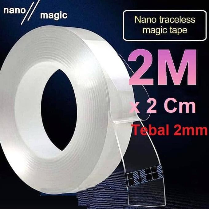 

&<&<&<&] Double Nano Magic Tape Asli Anti Air LAKBAN DOUBEL Tape