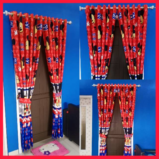 GORDEN KARAKTER / GORDEN MICKEY MOUSE SMOKERING UNTUK JENDELA DAN PINTU