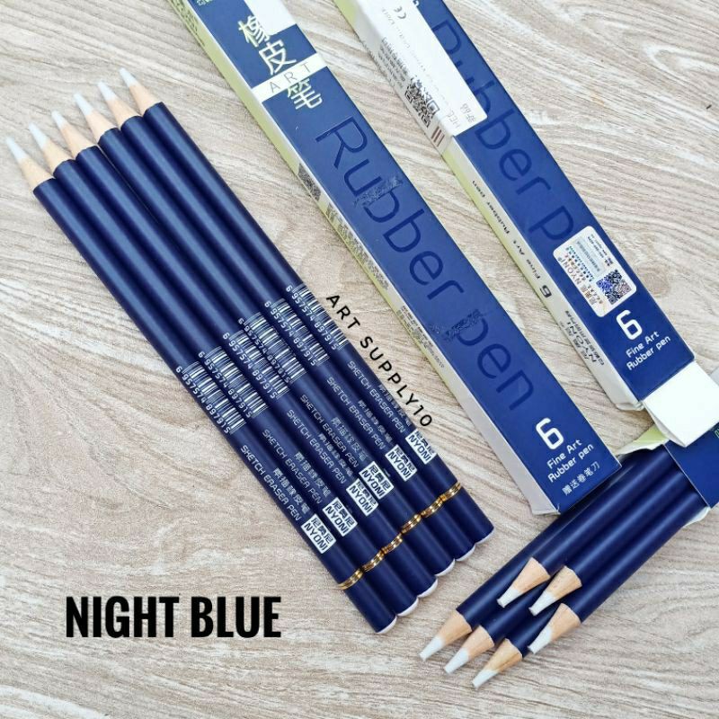 

Pensil Eraser Nyoni Night Blue - Rubber Pen/Penghapus Pensil