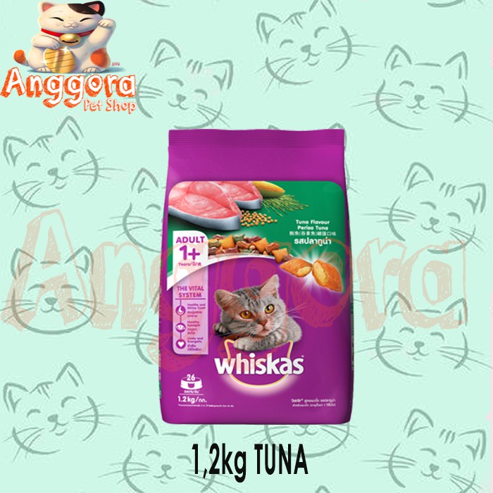 WHISKAS 1,2kg All Varian ( EKSPEDISI )