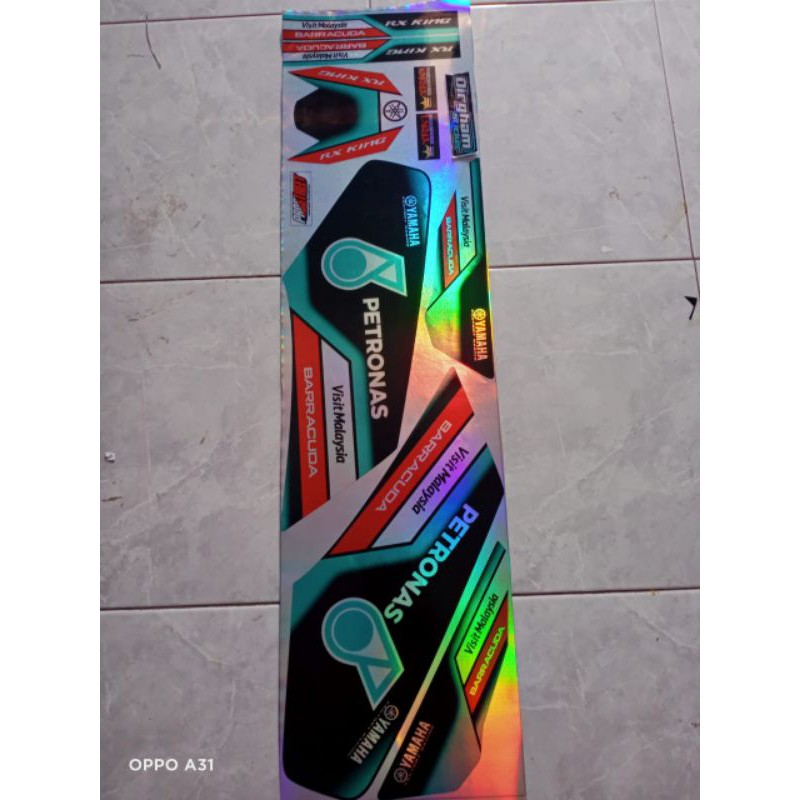 striping hologram RX king petronas