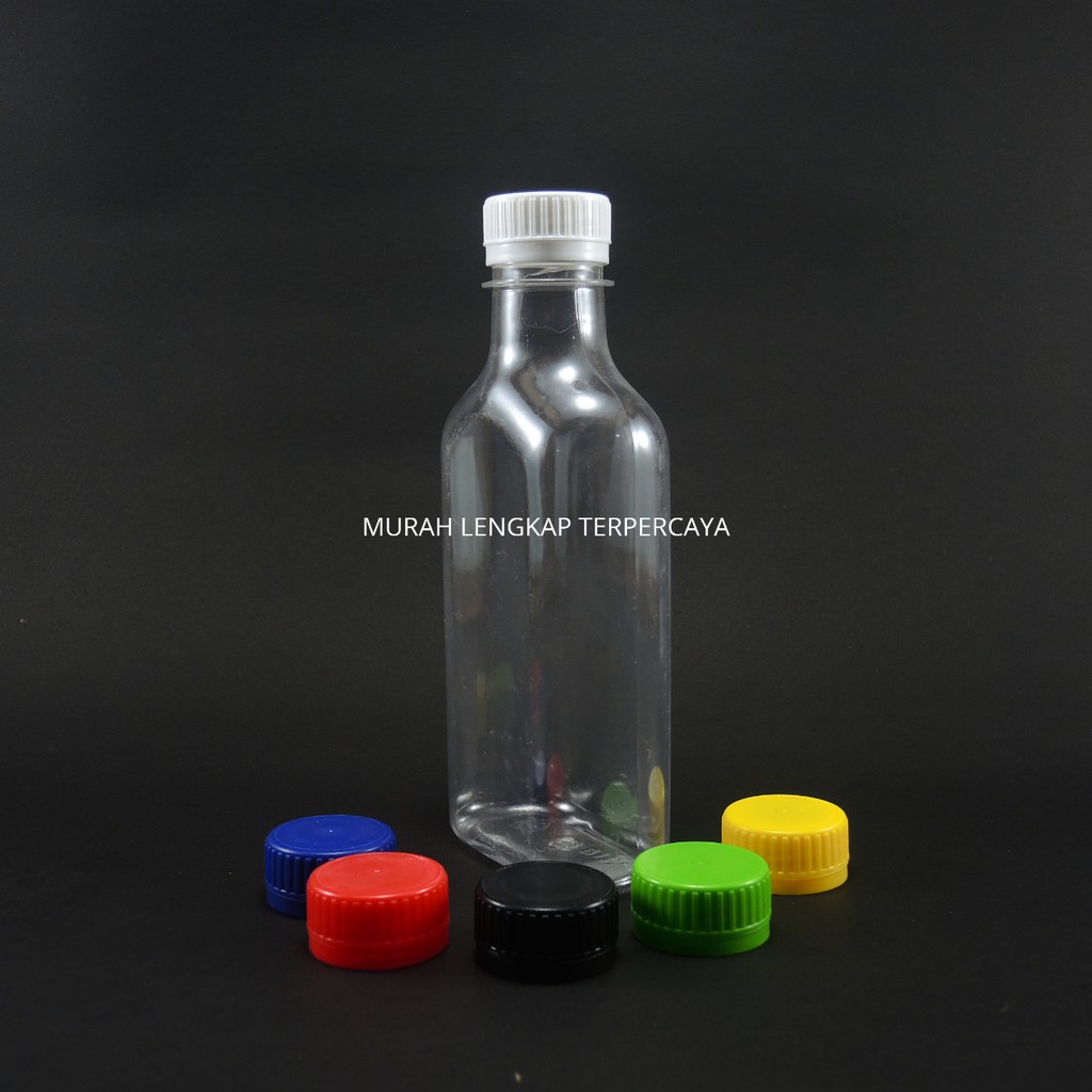 BOTOL PLASTIK MADU GEPENG 300 ML