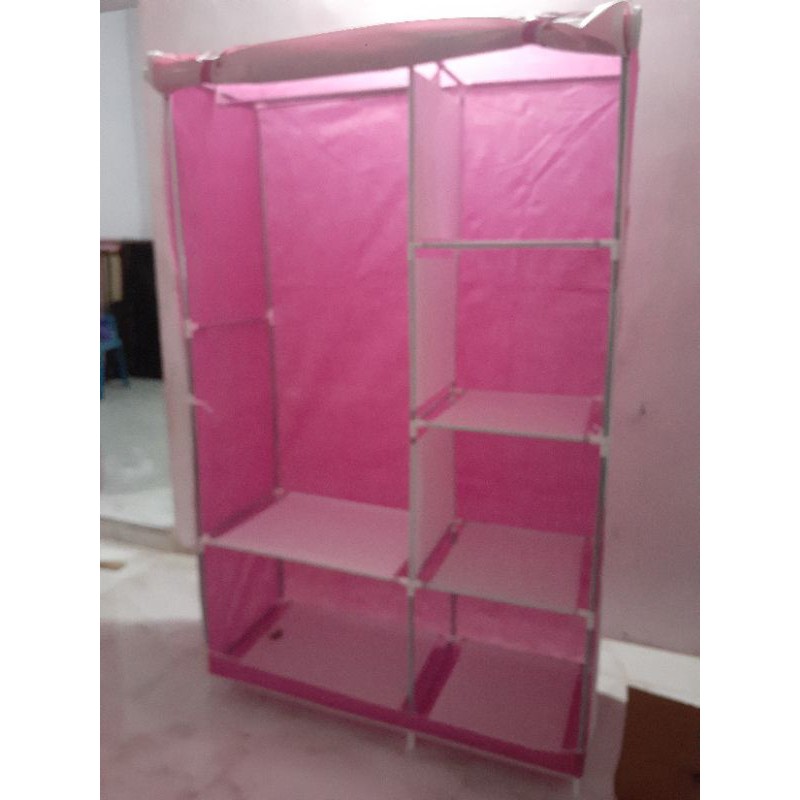 Rak baju portable