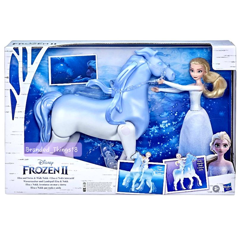 frozen horse and doll