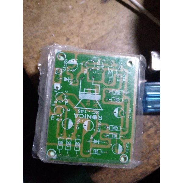 Papan PCB Mini Alarm Polisi Ronica