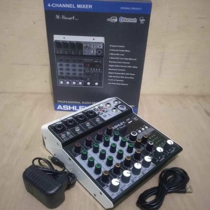 Mixer Audio 4 Channel Ashley Mhouse