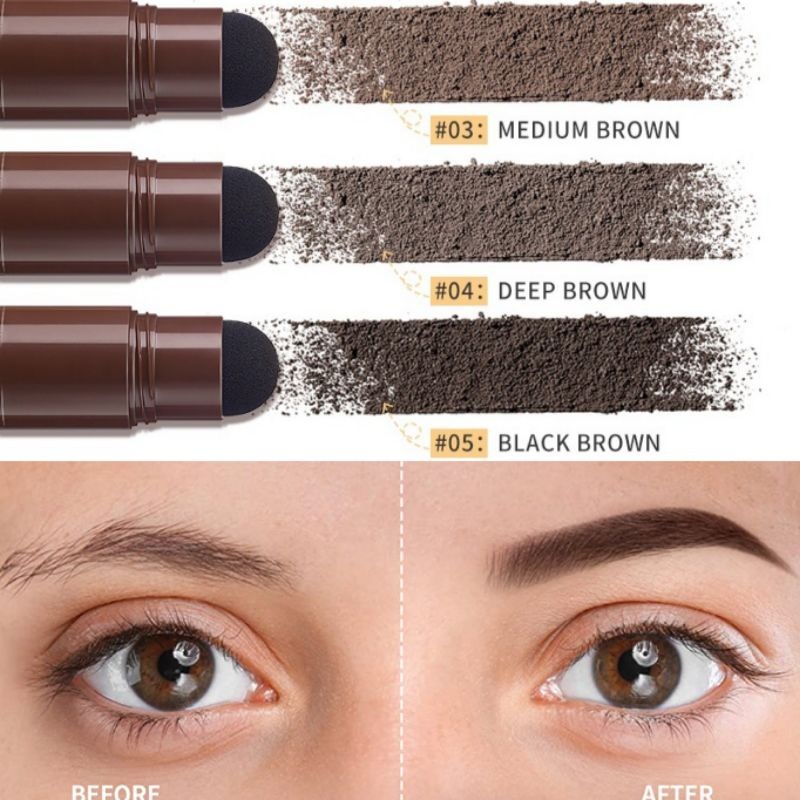 Beauty Jaya - [BISACOD] Ibcccndc Eyebrow Powder Stempel Alis Ibcccndc Waterproof 10 Model Cetakan Alis