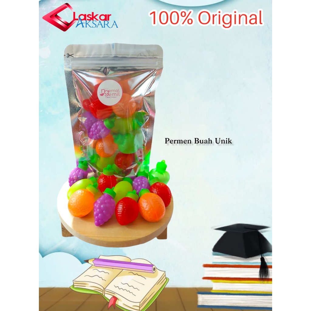 

Permen Buah Unik Permen Mainan Buah / Premium