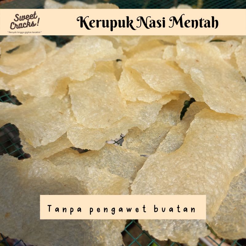 

Krupuk Nasi Mentah tanpa Pengawet Buatan