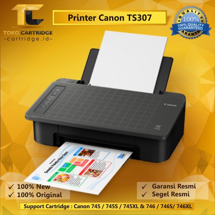 Printer Canon PIXMA Ts307 Ts 307 Print Copy Wireless Direct