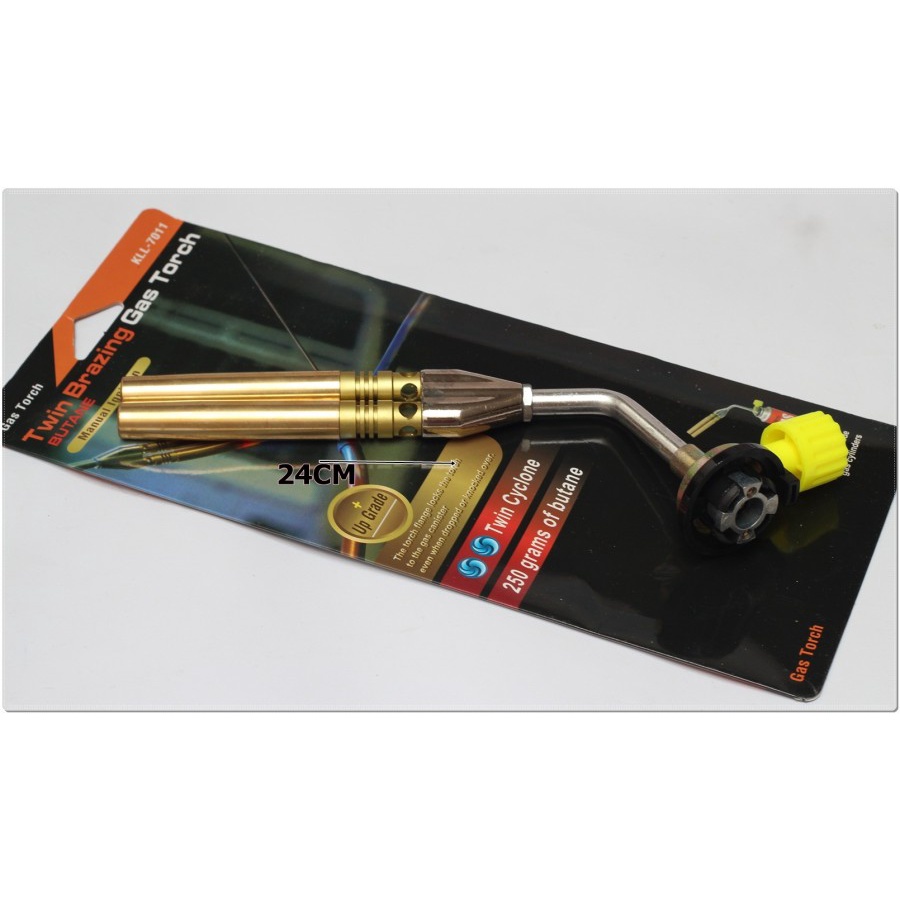 GAS TORCH 2 NOZEL 7011 BLENDER LAS MANUAL KEPALA GAS BLOW TORCH