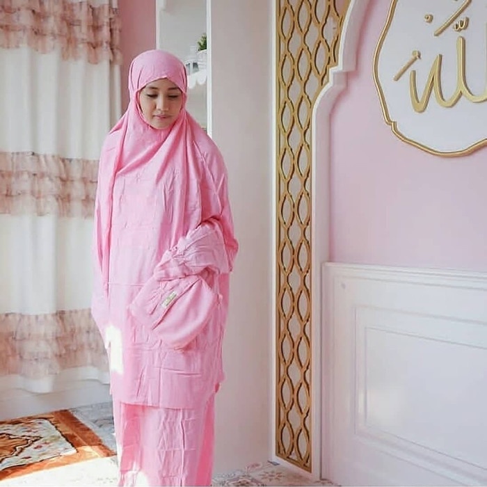 Mukena atas bawah Hadramaut ABH