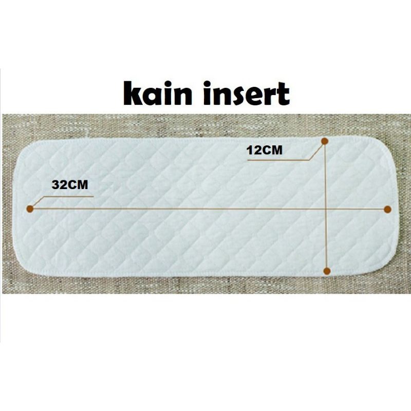 Bundara.id Un-967 Best seller Cuci ulang Popok kain lembut import Cloth Diaper Clod