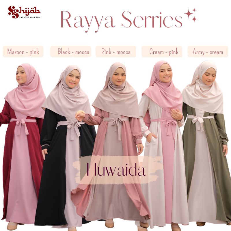 Gamis Huwaida serries by Hijab SS (gamis saja)