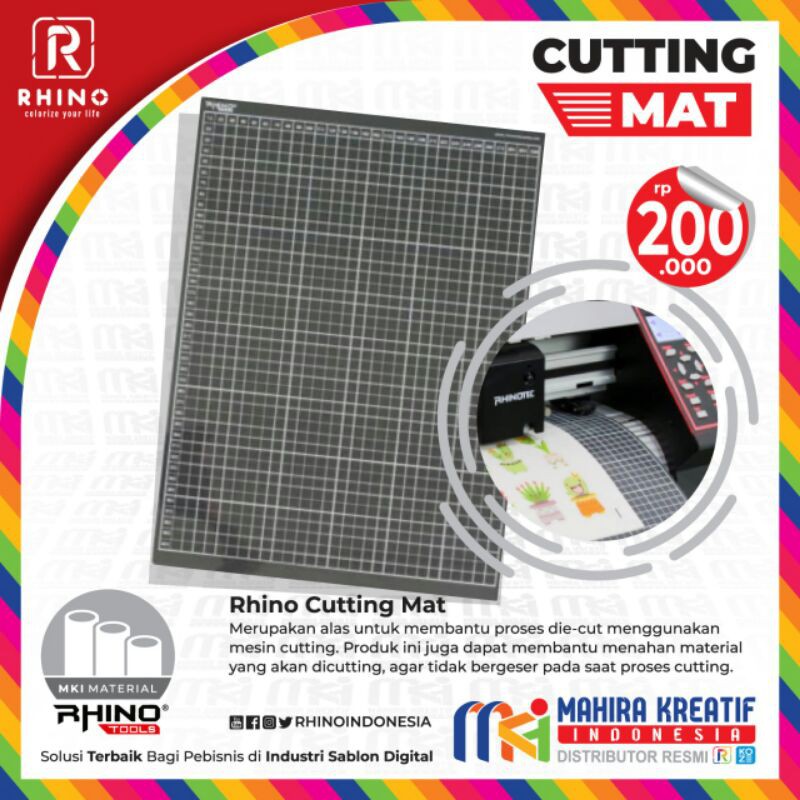 cutting mat rhinotech pegangan cutting