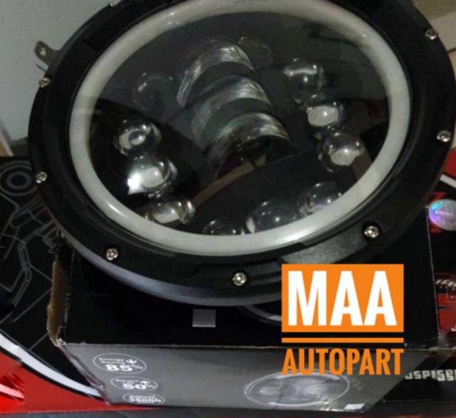 Daymaker Ring Full Lampu Depan Kawasaki W175 Led