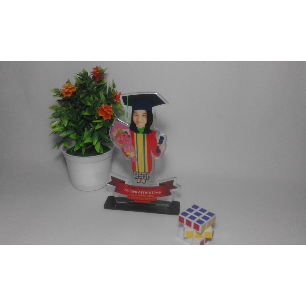 Plakat Wisuda+plakat karikatur+hadiah wisuda+kenang-kenangan