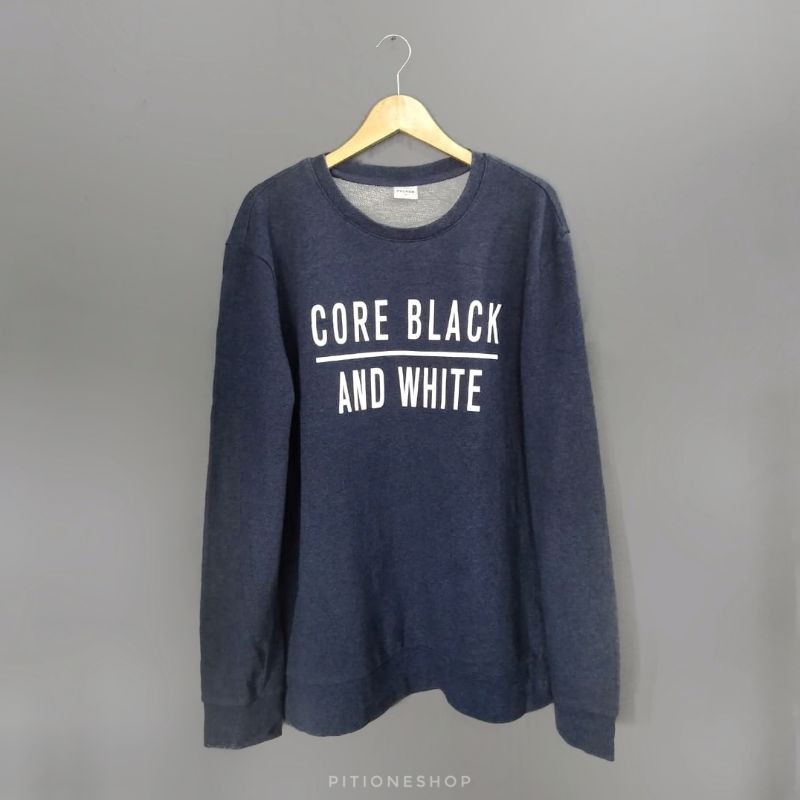 Crewneck Brand POLHAM Original Second Branded Sweater Pria Preloved