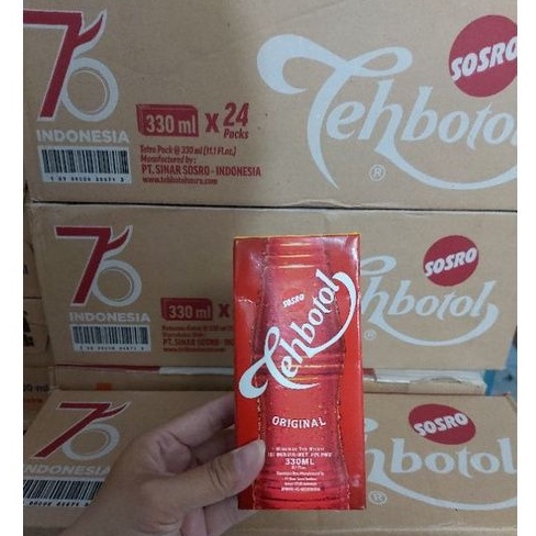 

Teh botol sosro kotak 330ml