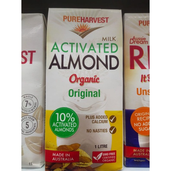 

minuman kacang almond organic 1liter