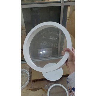 FRAME BULAT 30cm TRANSPARAN/ BUNDAR/ CIRCLE SCRABBOOK ...