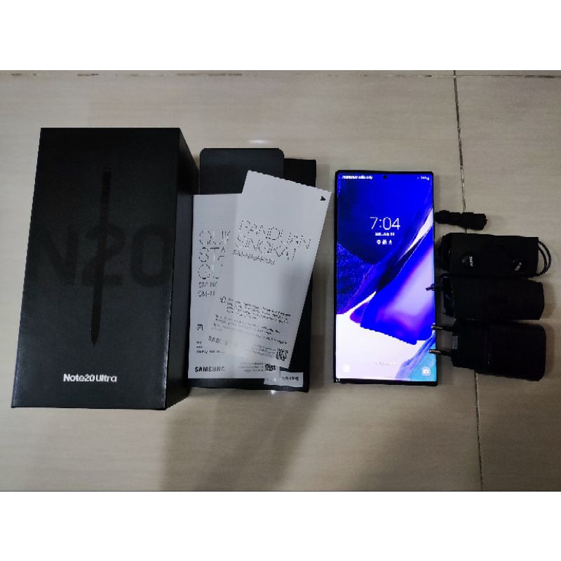 Samsung Galaxy Note 20 Ultra (Non 5G) SM-N985F RAM 6GB ROM 256GB Bekas