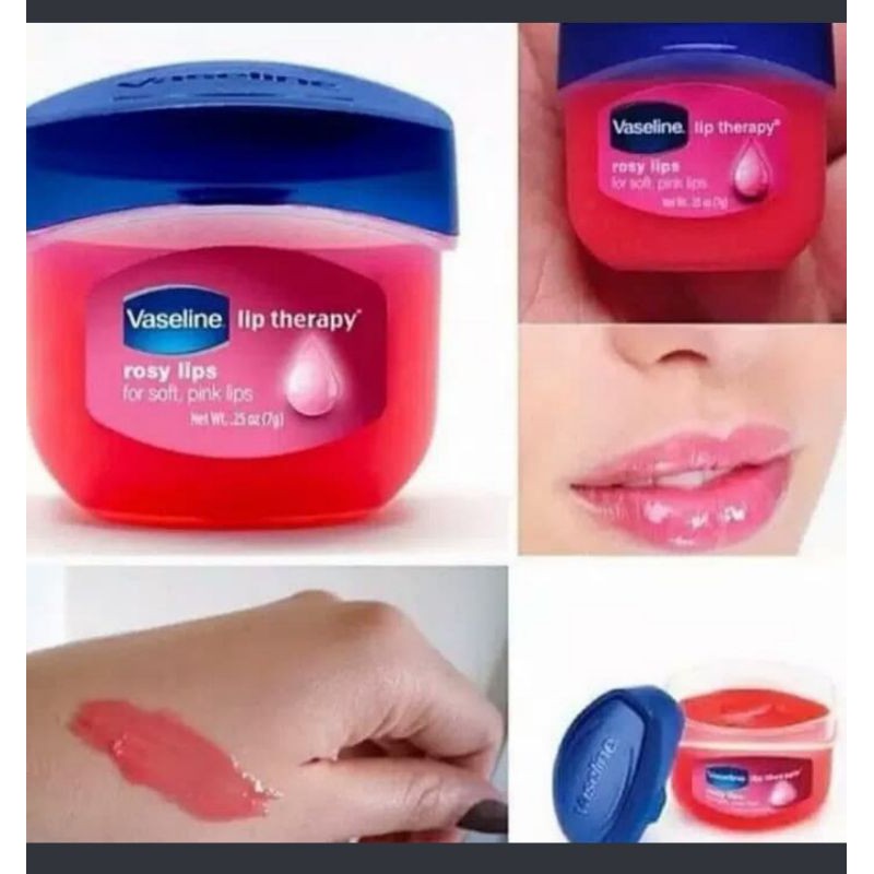 [ECER] LIP BALM VASELINE / LIP TERAPHY ROSSY / LIP TERAPI ROSI VASELINE