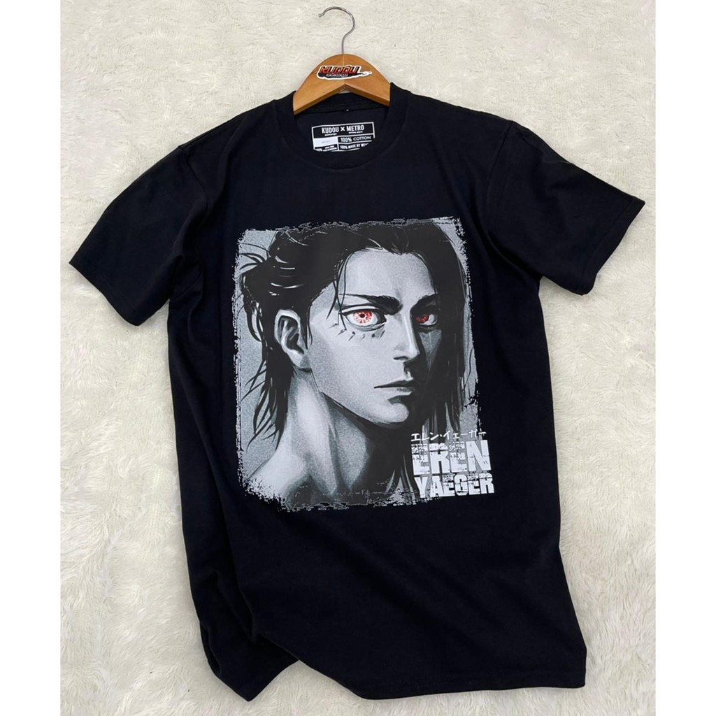 Tshirt Eren Yaeger IKEMENNN Anime Manga SNK AOT Attack On Titan