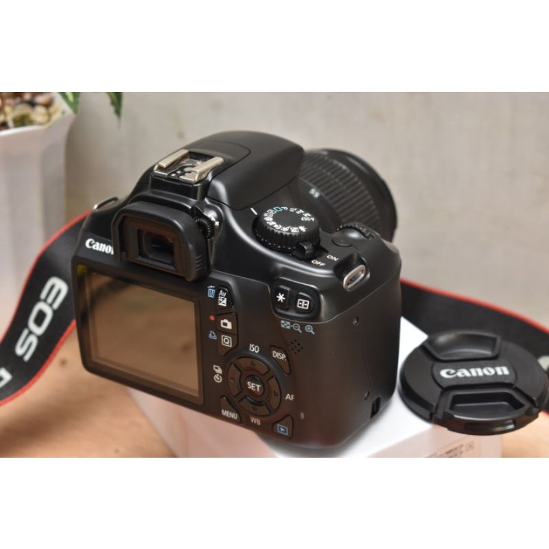 Canon Eos 1100D Lensa Kit 18-55mm Full Efek VIDIO FULL HD Mulus Kamera Terlaris dan termurah paket komplit siap pakai-2