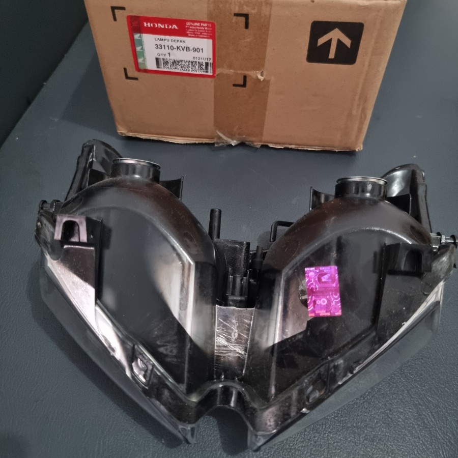Reflektor Lampu depan Vario 110 Karbu Lama Old Honda Komplit Assy KVB