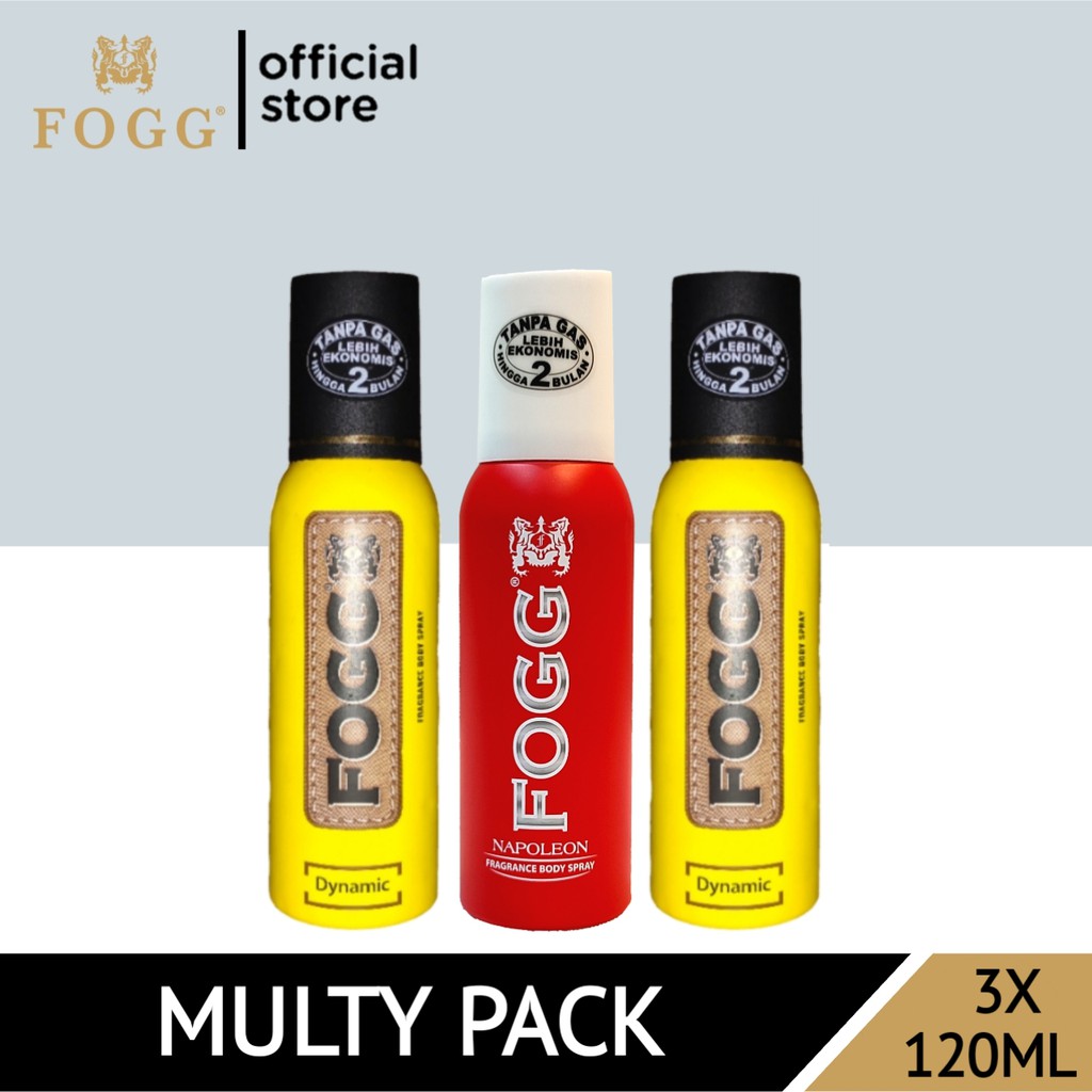 TRIPLE PACK - FOGG Perfume Bodyspray 120mL