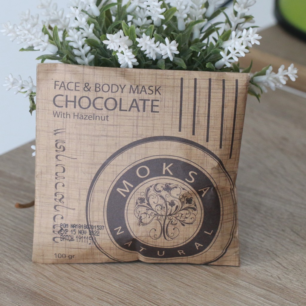 Masker Face  and Body Moksa Bali Alus 100gr