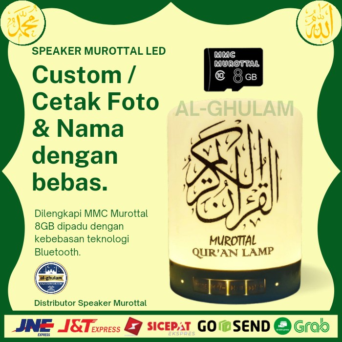 SPEAKER AL QURAN DIGITAL MUROTTAL LENGKAP ANAK BLUETOOTH 30 JUZ 8GB