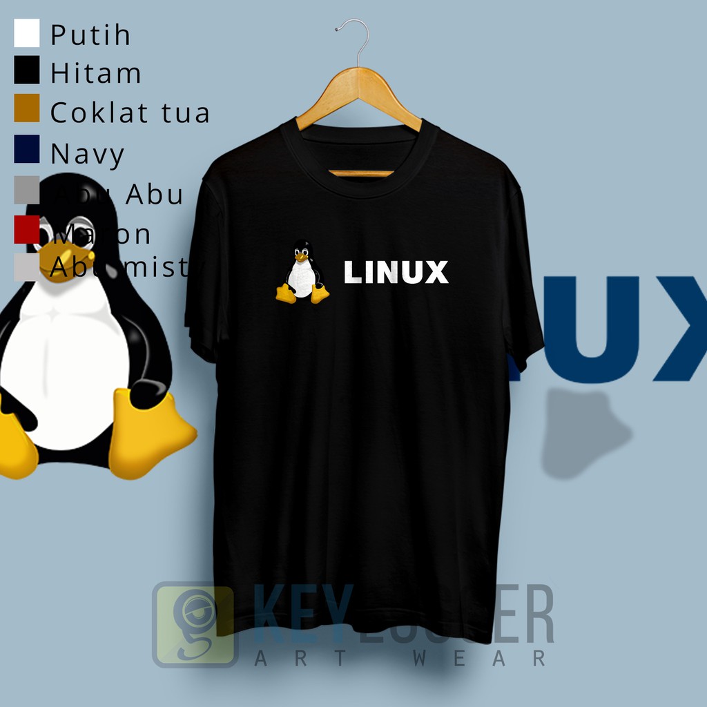 Baju Kaos Linux Programmer 01