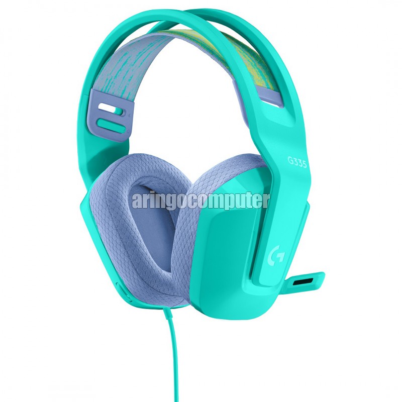 Headset Logitech GSeries G335 7.1 Lightspeed Wired Mint