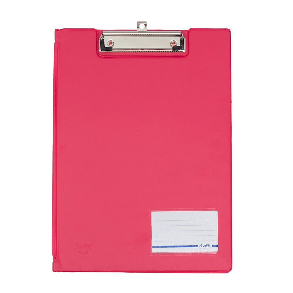 

Bantex Clipboard With Cover A4 Melon 4240 63