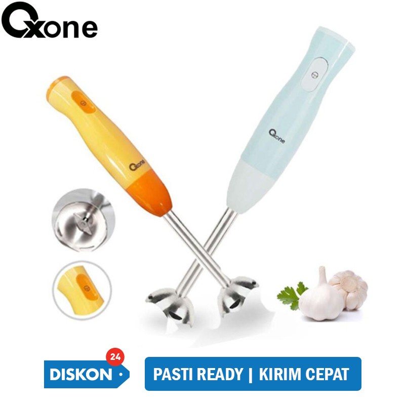 HAND BLENDER TANGAN OXONE OX 204 OX204 BPA FREE AMAN UNTUK ANAK ANAK STAINLESS STEEL PREMIUM COCOK U