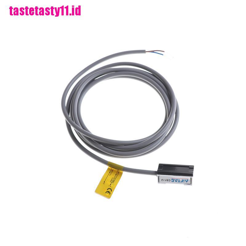 (TTID) Cs1-u Reed Switch Sensor Magnetik DC AC Panjang 1.5m