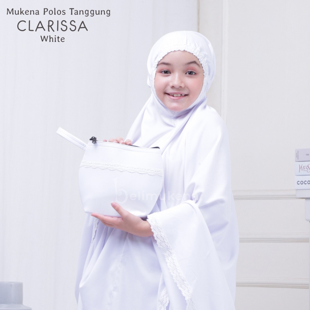 Mukena Anak Polos Tanggung Clarissa