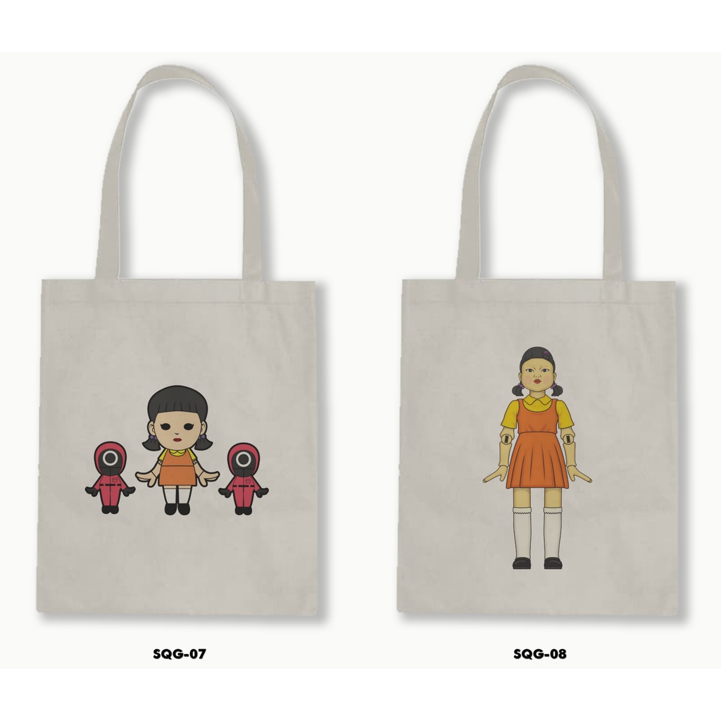 TOTE BAG BLACU - SQUID GAME